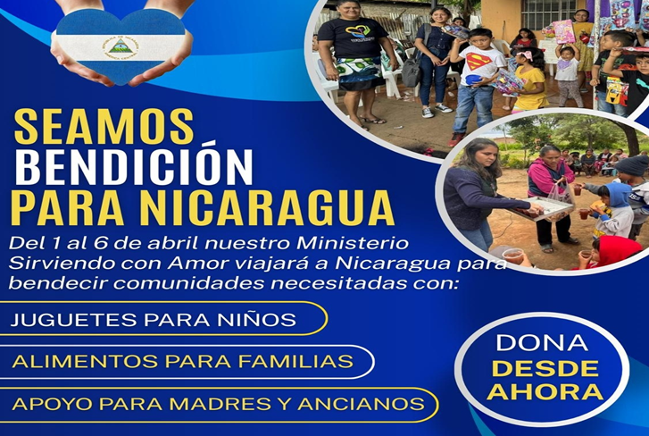 Sejamos bênção para Nicarágua