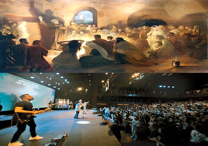 IGREJA PRIMITIVA X IGREJA MODERNA