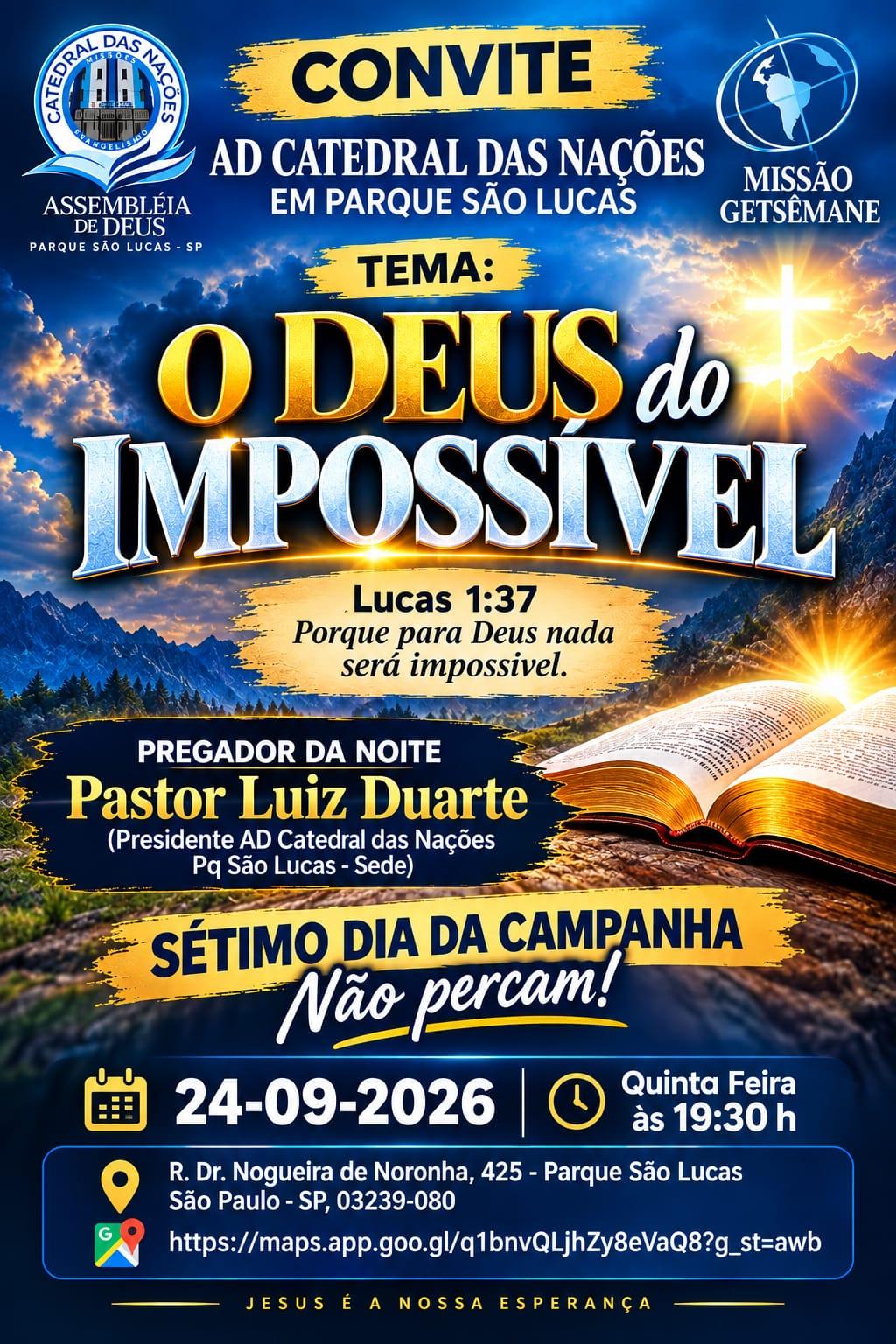 Portal Missão Getsêmane